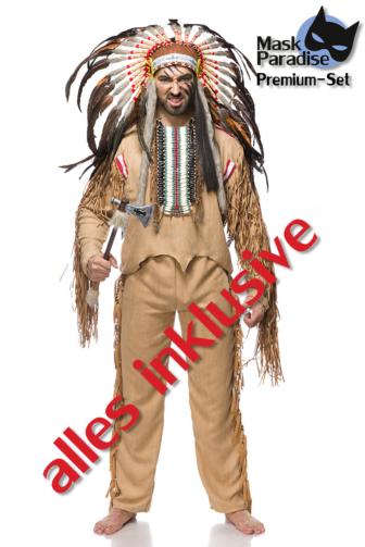 Indianerkostüm: Native American Herren